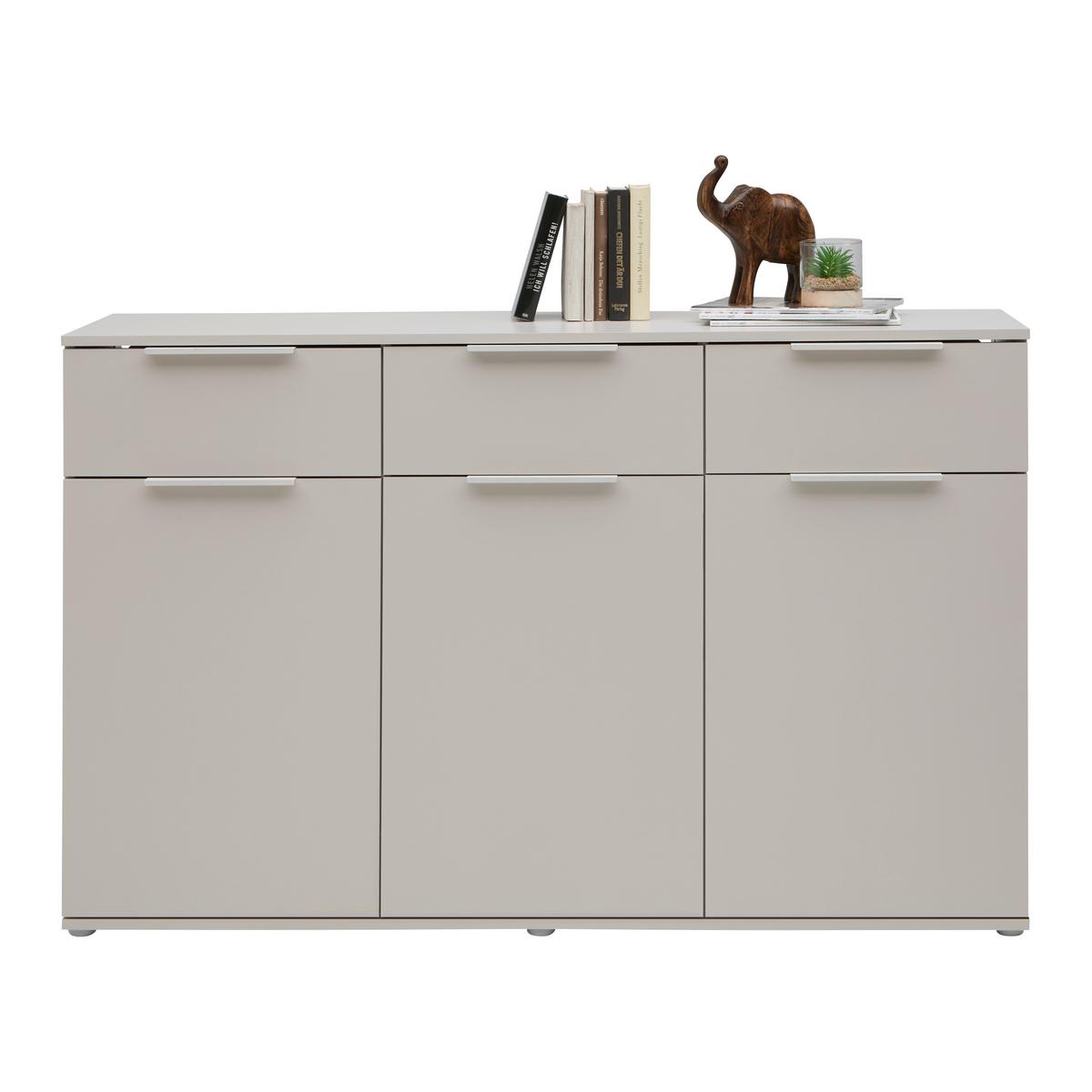 Komoda Dune - kašmir, Moderno, kovina/leseni material (150/95/38cm) - Mömax