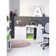 Comodă Matt - alb, plastic/compozit lemnos (166/77/42cm) - Modern Living Comodă Matt - alb, plastic/compozit lemnos (166/77/42cm) - Modern Living