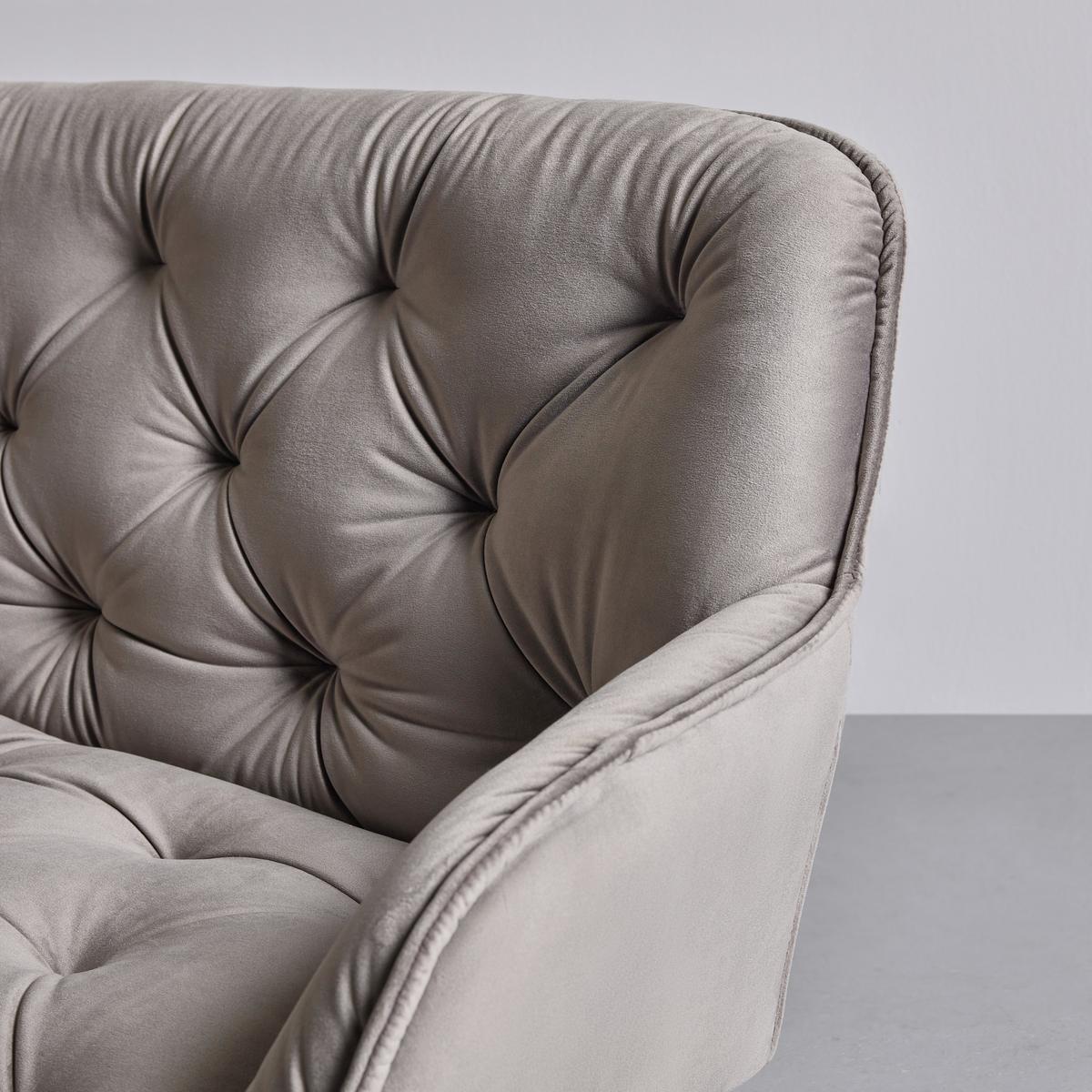 Sitzbank in Grau - Schwarz/Grau, MODERN, Textil/Metall (171/88/65cm) - Based