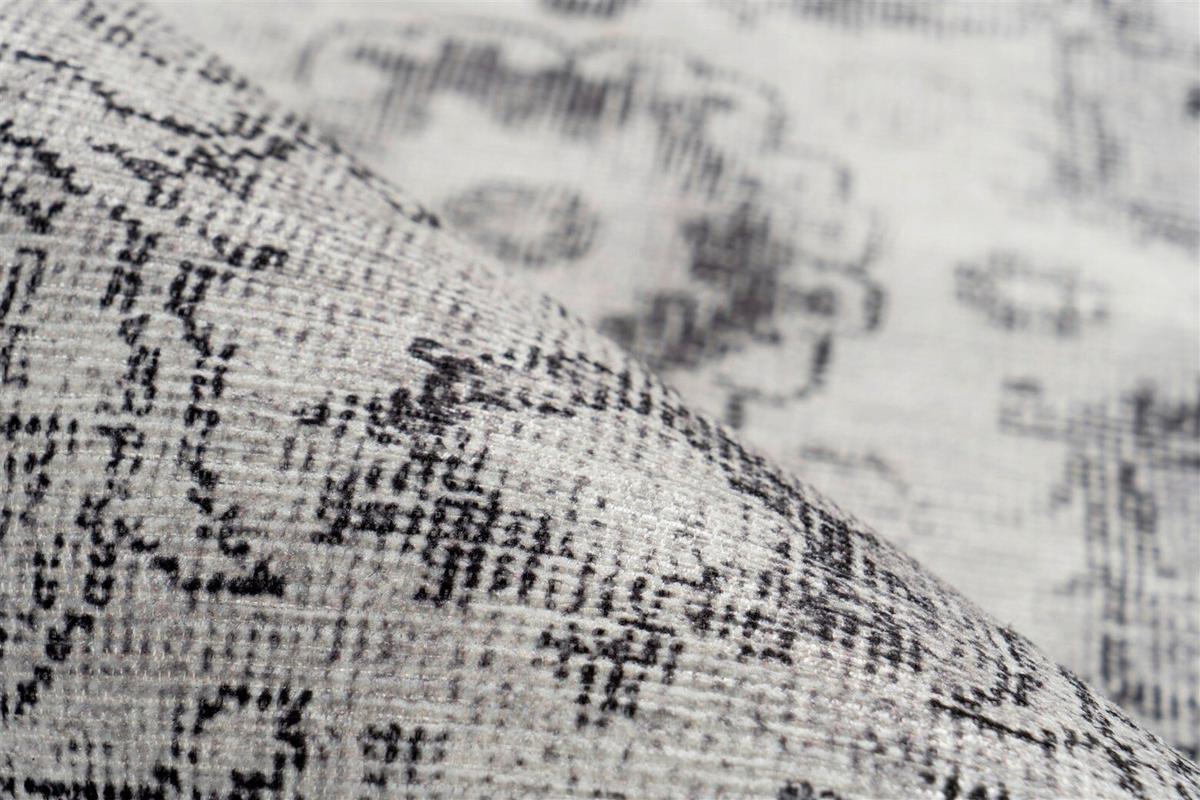 FLACHWEBETEPPICH VINTAGE 8400 HELLGRAU - Hellgrau, Konventionell, Textil (200/290cm) - Kayoom