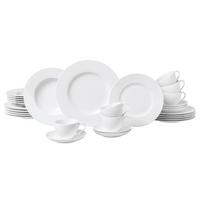 SERWIS OBIADOWO-ŚNIADANIOWY ROVANIEMI VILLEROY & BOCH - biały, Basics, ceramika (39,4/39,4/33,8cm) - Villeroy & Boch