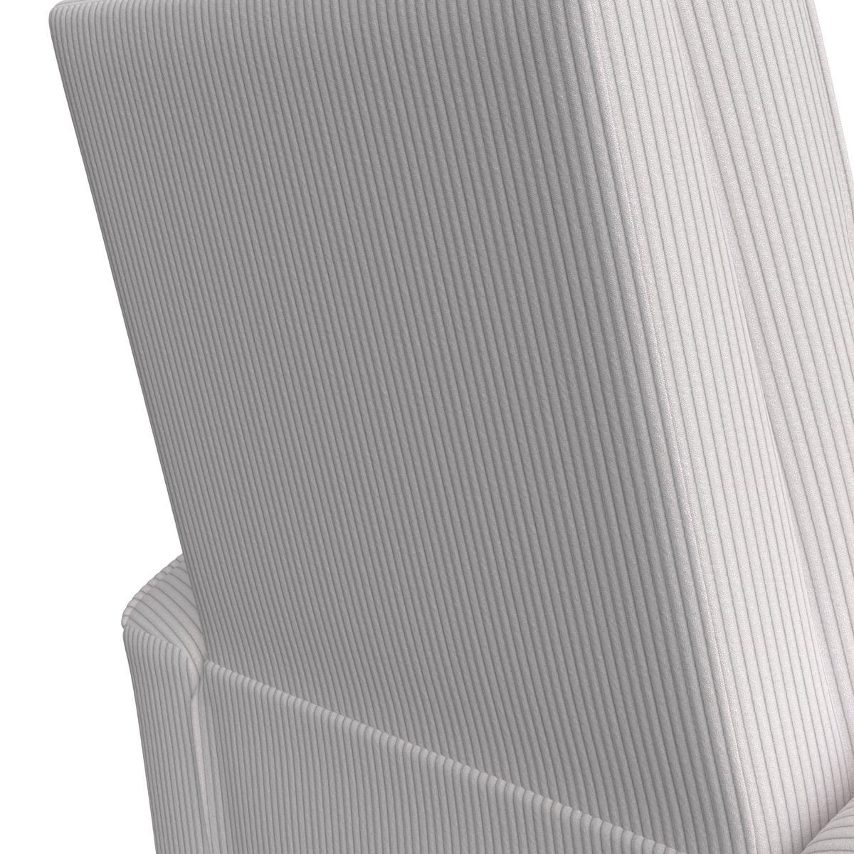 Fotoliu pentru televizor LEON - bej, Basics, plastic/lemn (80/102/96cm) - Ondega