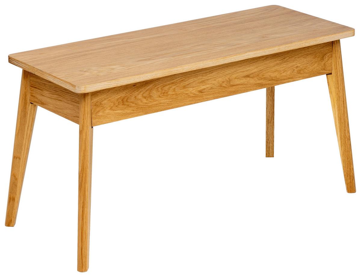 ŁAWKA SITZBANK - kolor naturalny, Konventionell, materiał drewnopochodny (90/47/35cm) - MID.YOU