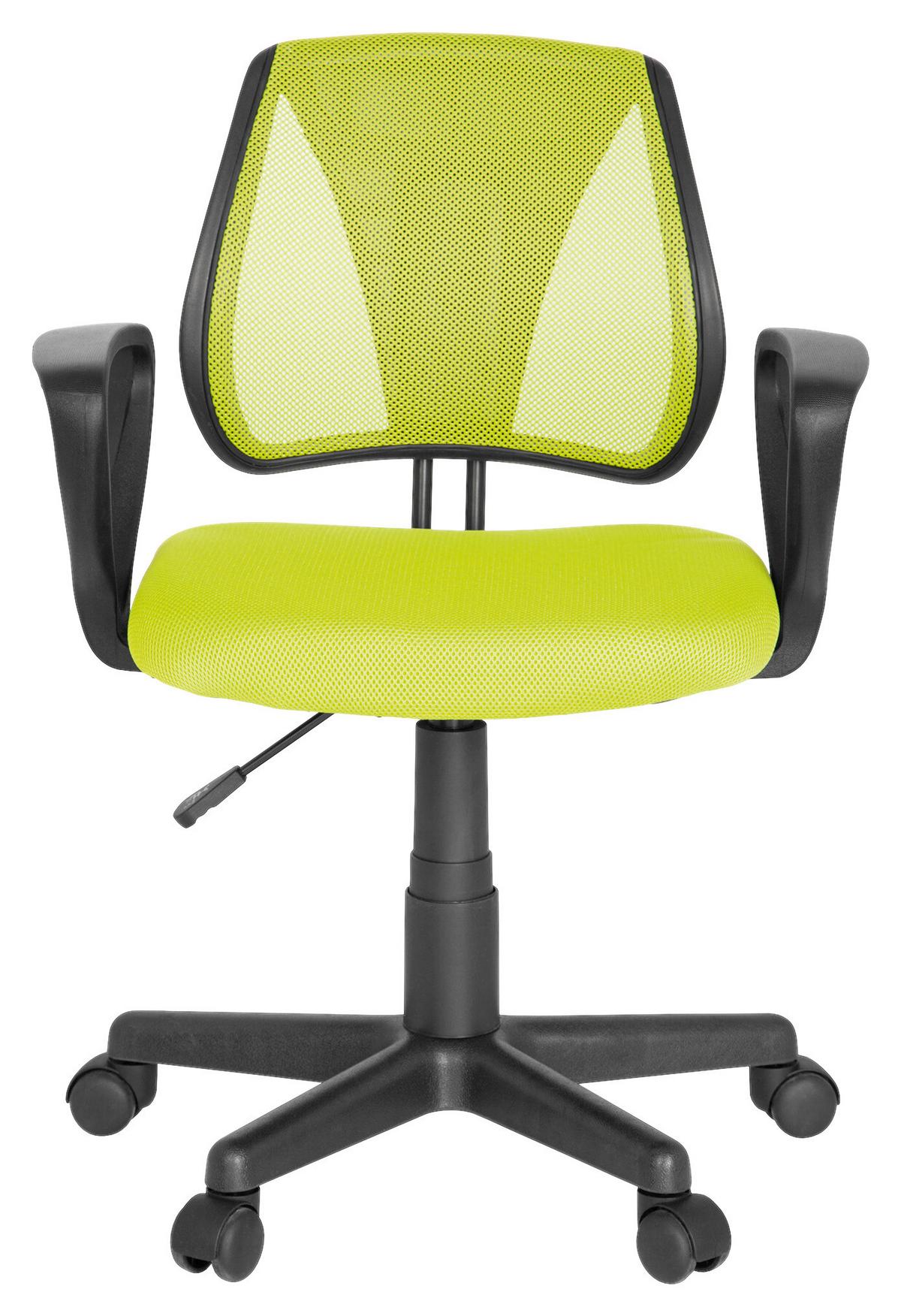 Mladinski Vrtljivi Stol Kiddy Cd, Zelena - zelena, Basics, umetna masa (58/75-92/45cm) - MID.YOU