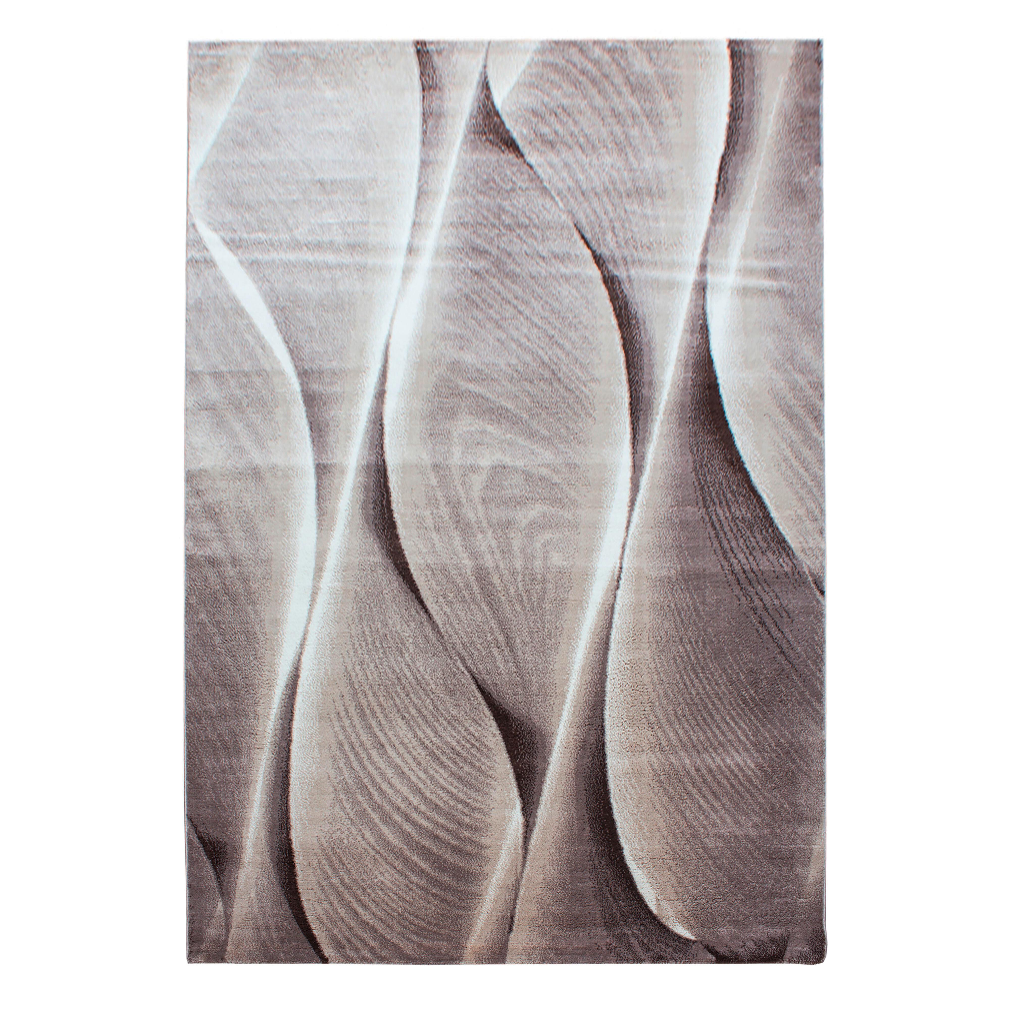 Flachwebeteppich Parma Braun ca. 280x370cm - Braun, Design, Textil (280/370cm) - Novel