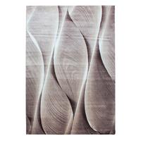 Flachwebeteppich Parma Braun ca. 280x370cm - Braun, Design, Textil (280/370cm) - Novel