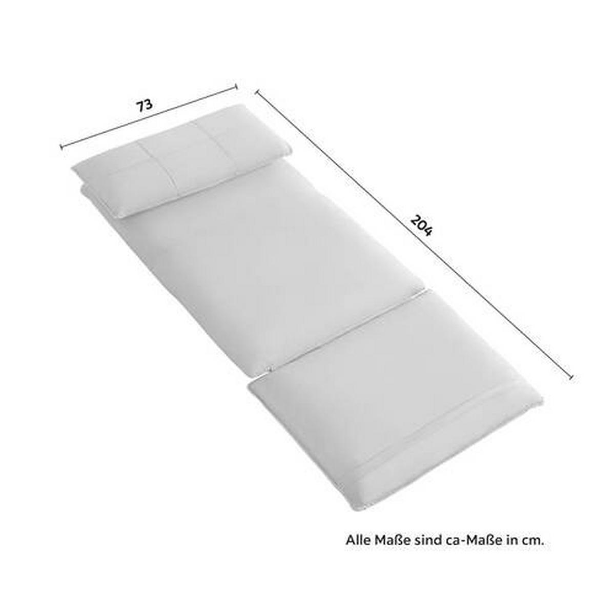 Schlafsessel Eni Grau Webstoff - Schwarz/Grau, MODERN, Kunststoff/Textil (73/56/72cm) - Bessagi Home