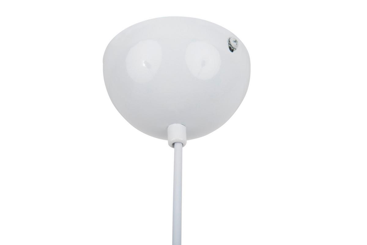 LAMPA WISZĄCA KEKE - czerwony/kremowy, Design, metal (45/35/120cm) - Collett's Monde