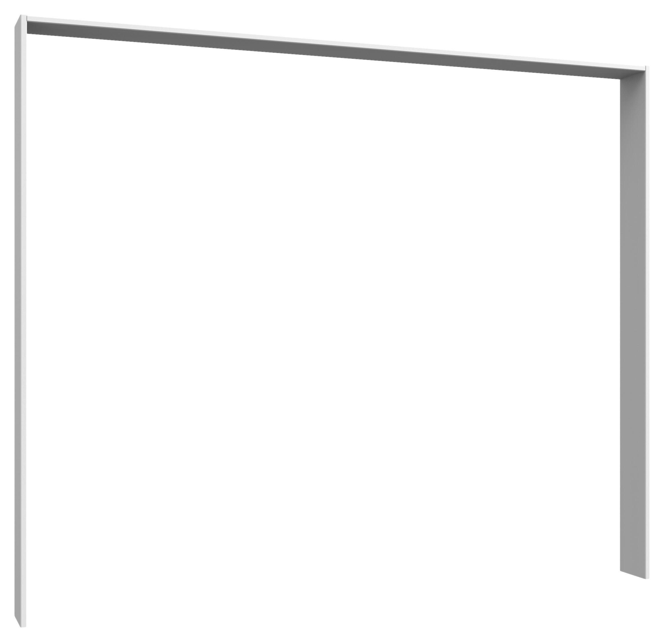 Passerpartout Dillingen Weiss - Weiss, Konventionell, Holzwerkstoff (273/213/12cm) - Mömax