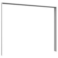 Passerpartout Dillingen Weiss - Weiss, Konventionell, Holzwerkstoff (273/213/12cm) - Mömax