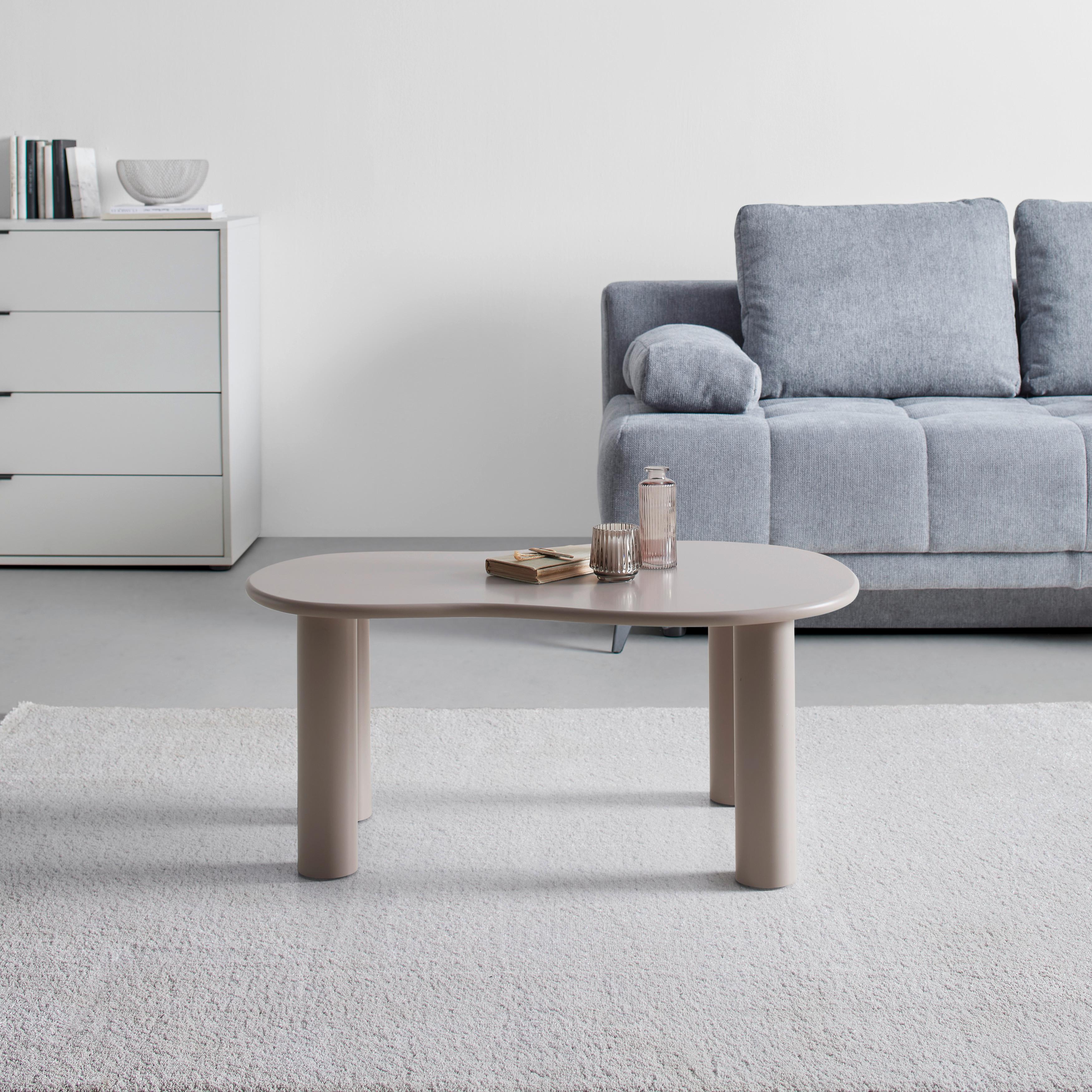 Couchtisch Bandera Grau - Grau, LIFESTYLE, Holzwerkstoff/Kunststoff (80/35/50cm) - Mömax