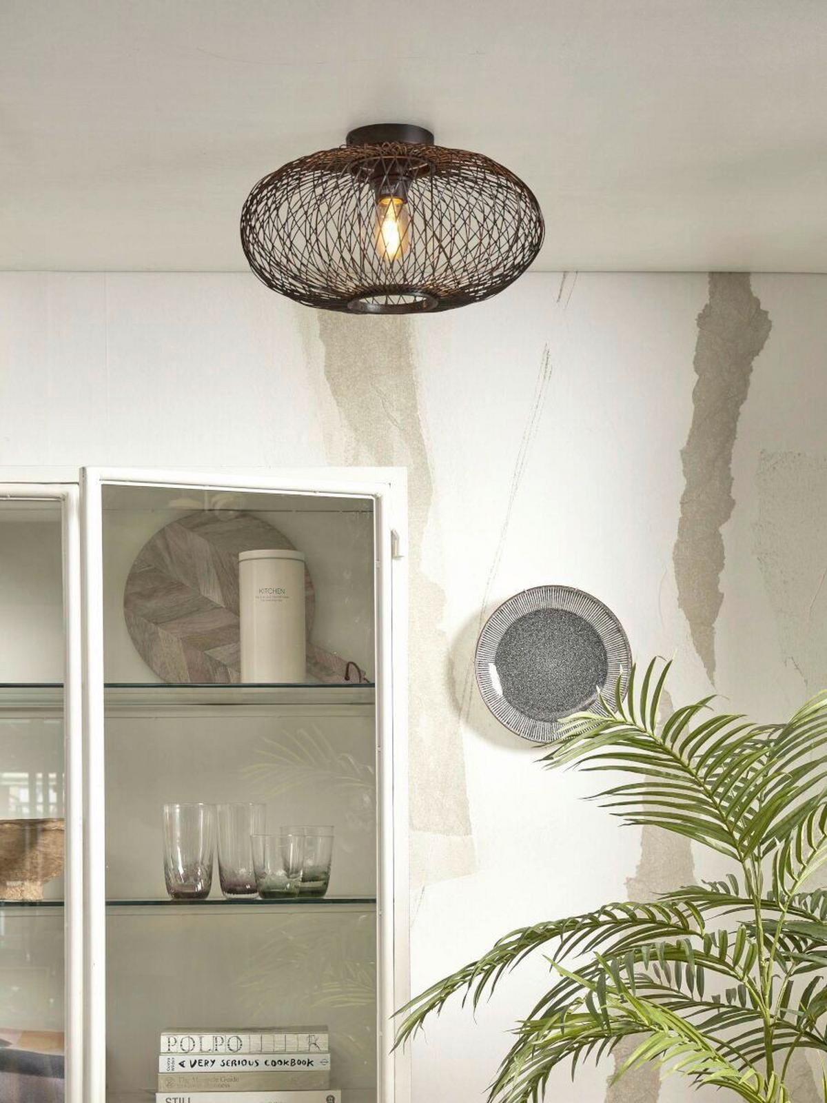 Stropna Svetilka Cango, Črna - črna, Trend (40/20cm) - Good & Mojo