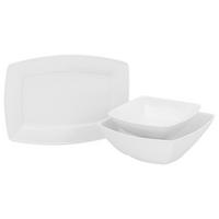 Set Skodelic Victoria, 3-Delni - bela, Basics, keramika - Creatable