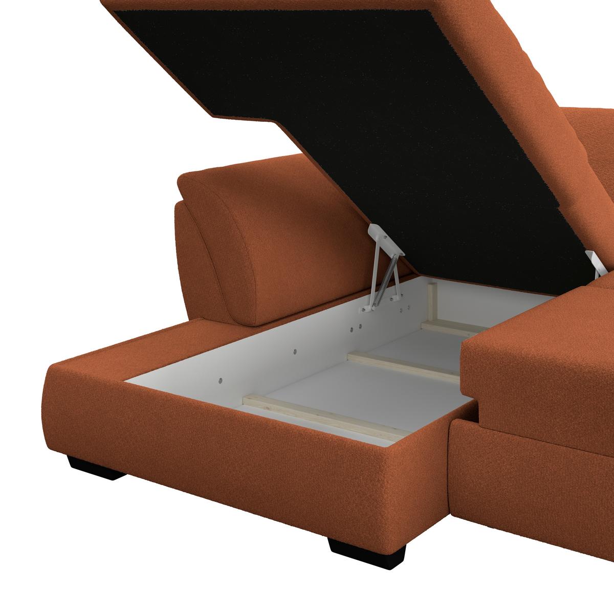 COLțAR - teracotă, Konventionell, textil (187/278cm) - Ondega