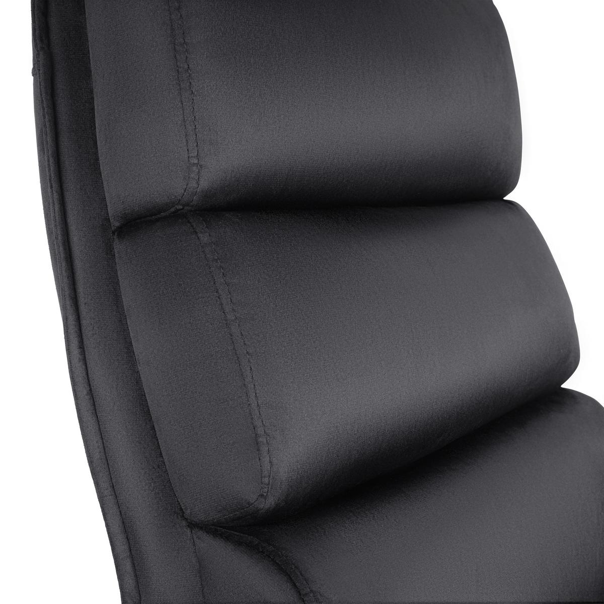Pisarniški Stol Man In Black -Exklusiv- - črna, Moderno, kovina/umetna masa (58/108-118/57cm) - Mömax