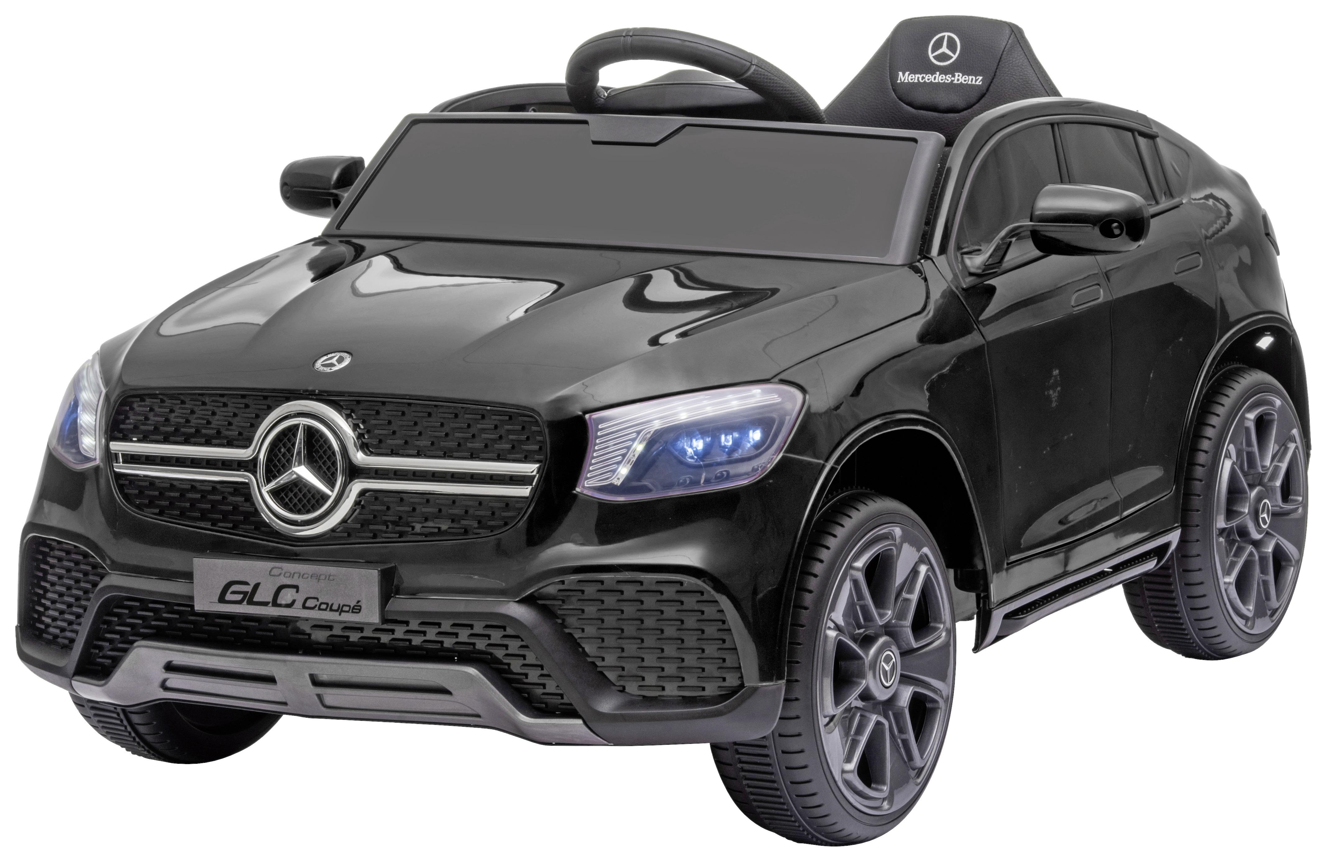 Mașină cu telecomandă Mercedes GLC Cupe - negru, Basics, plastic/metal (105/68/50cm)