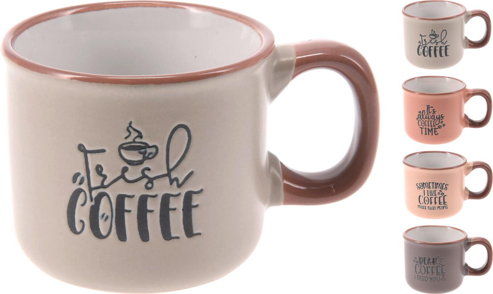 Kávésbögre Coffee - kerámia (6,2/5,3cm)