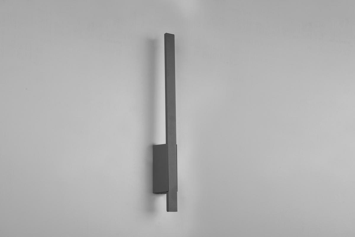 Außenwandleuchte Tawa Anthrazit max. 7,5 Watt - Anthrazit, Design, Metall (50/5/6,5cm) - Trio Leuchten