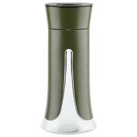 Vorratsdose Oil Green L in Olivgrün - Olivgrün, Modern, Glas/Kunststoff - Premium Living