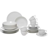 SERWIS OBIADOWO-ŚNIADANIOWY 001.776851 - masa perłowa, Konventionell, ceramika (36,5/31,2/36,9cm) - Seltmann Weiden