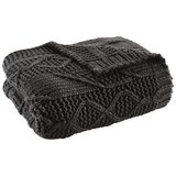 Kuscheldecke Saskia ca.130x180cm - Dunkelgrau, Textil (130/180cm) - Mömax modern living