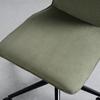 SNURRSTOL LUIGI -EXKLUSIV- - grön/grå, Modern, metall/textil (49/84-94/54cm) - Mömax