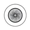 LED-TAKLAMPA MITZI - vit/svart, Modern, plast (57/19cm) - Mömax