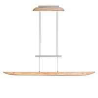 LAMPA WISZĄCA LED 141588 MONTAFON XL - Natur, drewno (120/18/80-160cm) - Waldwelt