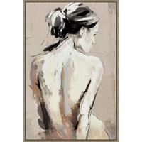 Keilrahmenbild Denise ca. 60x90cm - Beige/Walnussfarben, MODERN, Holzwerkstoff/Kunststoff (60/90cm) - Mömax