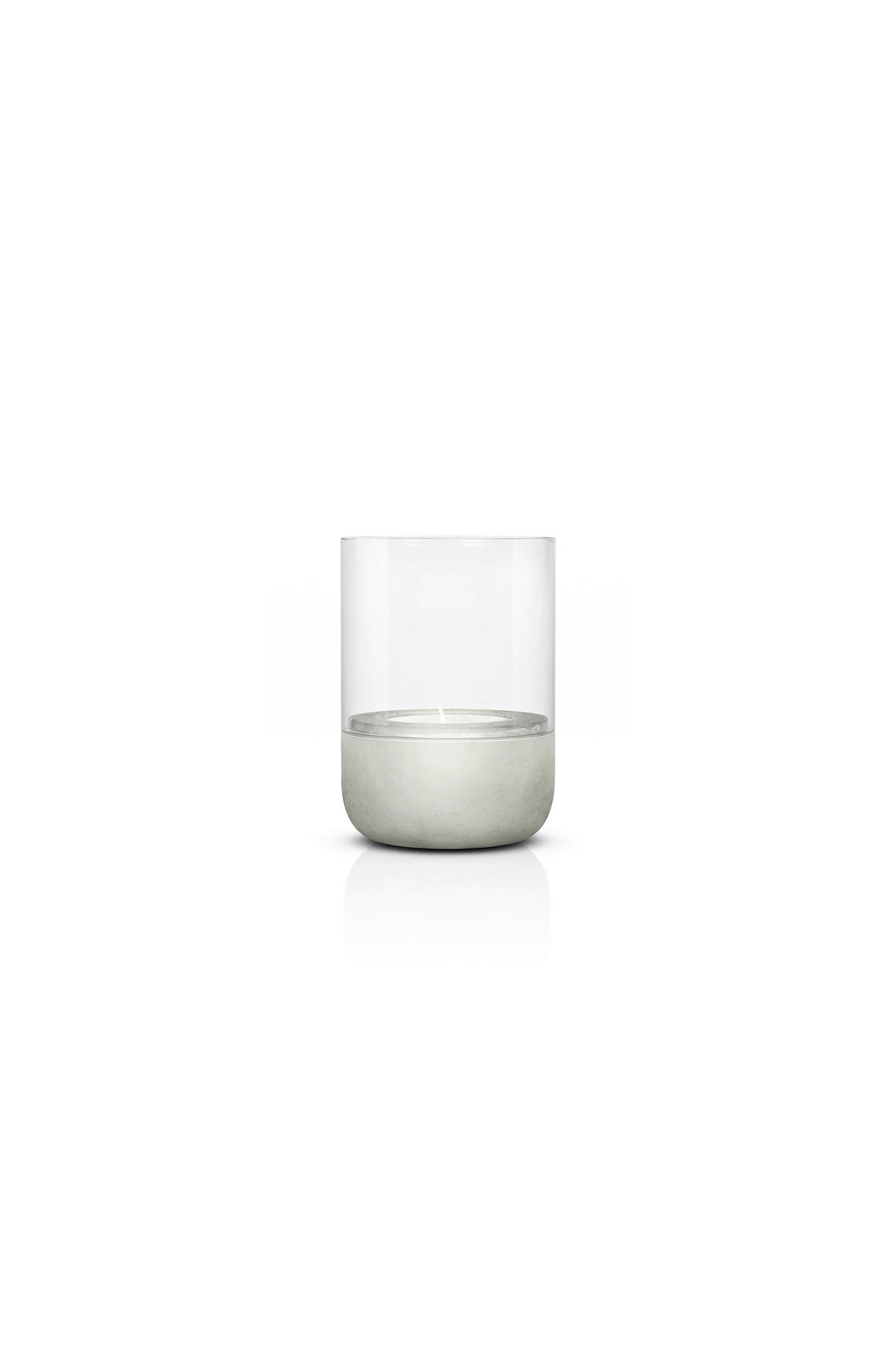 LATARENKA 65432 BLOMUS - szary, Basics, kamień/szkło (10/14cm) - Blomus