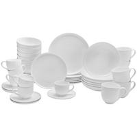 SERWIS OBIADOWO-ŚNIADANIOWY SKAGEN - biały, Design, ceramika - Ritzenhoff Breker