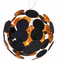 LAMPA WISZĄCA 4200350-4007 PLANET - czarny/kolor złoty, Design, metal (50/120cm) - By Rydéns