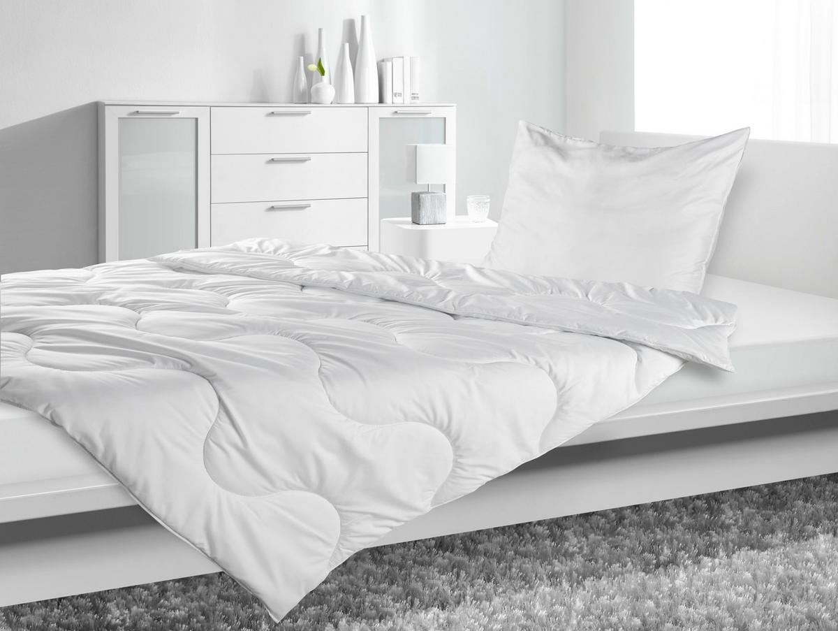 Sommerbett Zilly Cool XXL Weiß ca. 200x200cm - Weiß, Kunststoff/Textil (200/200cm) - Nadana
