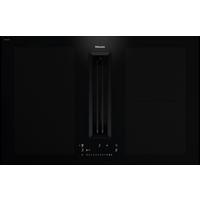 Kochfeld-Dunstabzug-Kombi KMDA7676FL-U - Schwarz, Basics, Glas (80,0/23,8/52,0cm) - Miele