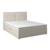 BOXBETT IMOLA - Crème/Zwart, Modern, Hout/Kunststof (160/200cm) - Bessagi Home