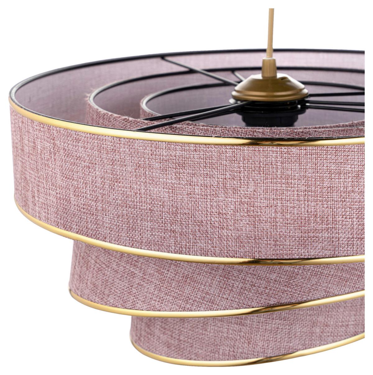 LAMPA WISZĄCA COUPER - kolor złoty, Konventionell, tworzywo sztuczne/metal (40/72cm)