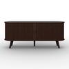 SIDEBOARD ENNIO - valnötsfärgad, Modern, trämaterial/trä (160/80/40cm) - Bessagi Home