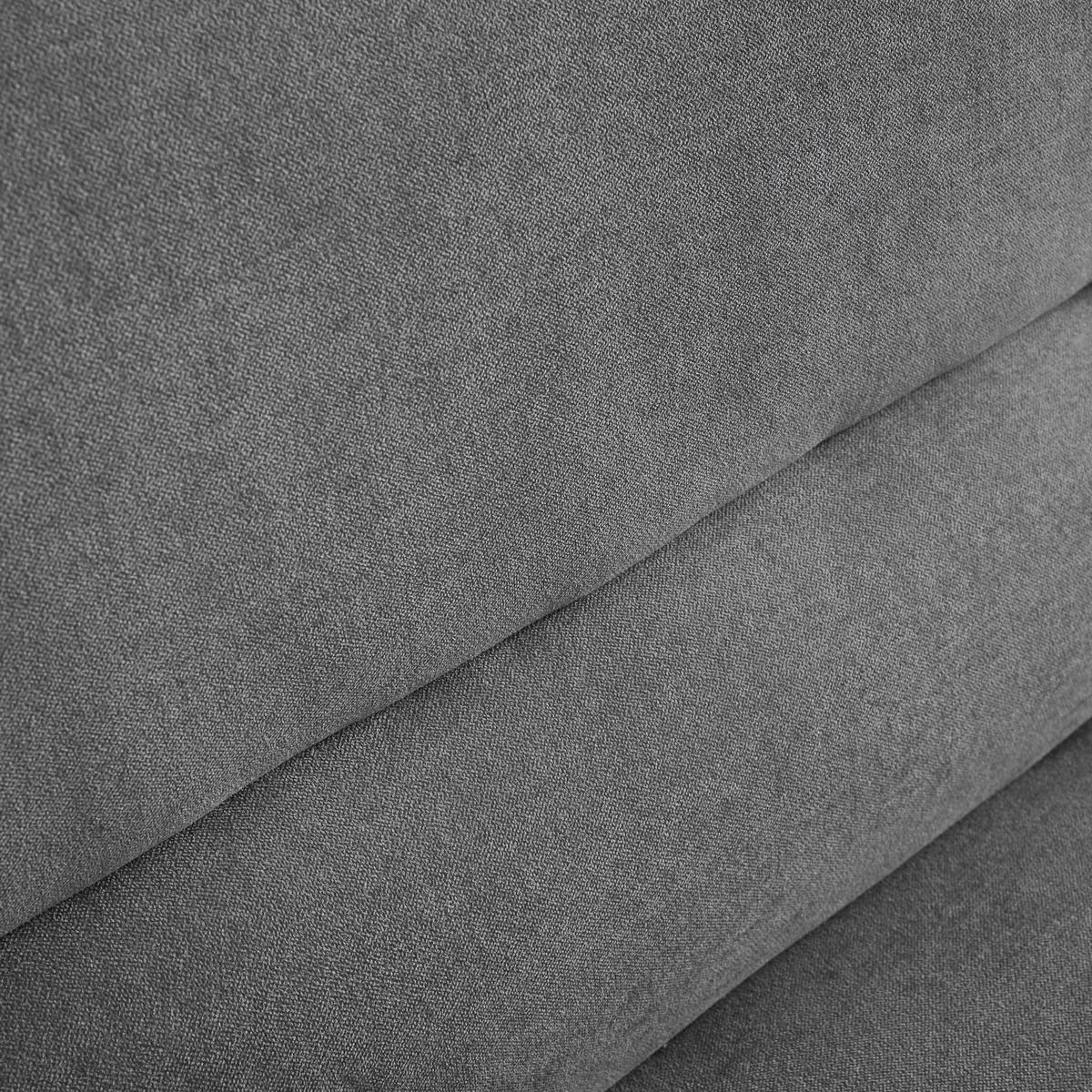 Ecksofa, dunkelgrau, "Sandra" - Dunkelgrau, MODERN, Holz/Textil (246/155/86cm) - Bessagi Home