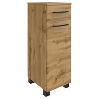 Unterschrank Manchester Eiche Wotan - Eichefarben/Eiche Wotan, MODERN, Holzwerkstoff/Metall (30/79/35cm) - Held