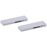 Türdämpfer Universal Grau 2er Set - Grau, Kunststoff (27/6,7cm) - Based