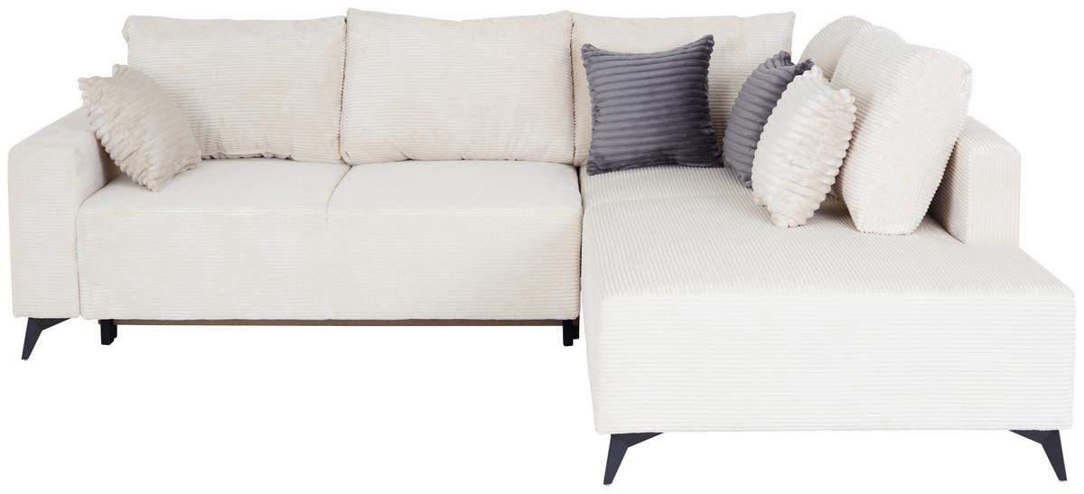 Canapea modulara VIKTOR - bej/crem, Modern, textil (270/212cm) - Modern Living