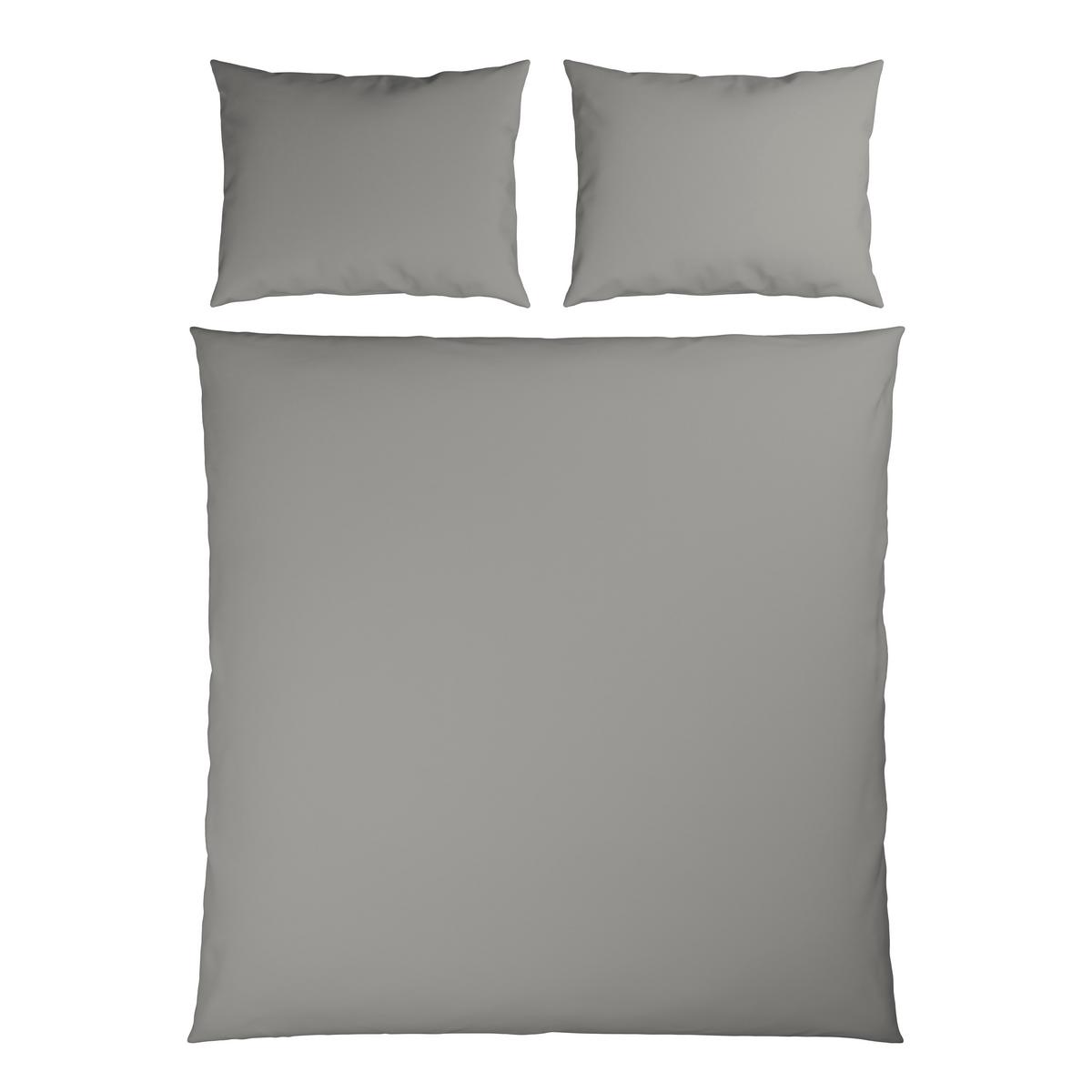 Ágyneműhuzat-garnitúra Kétszemélyes Julie Xxl - szürke, textil (200/220cm) - Mömax