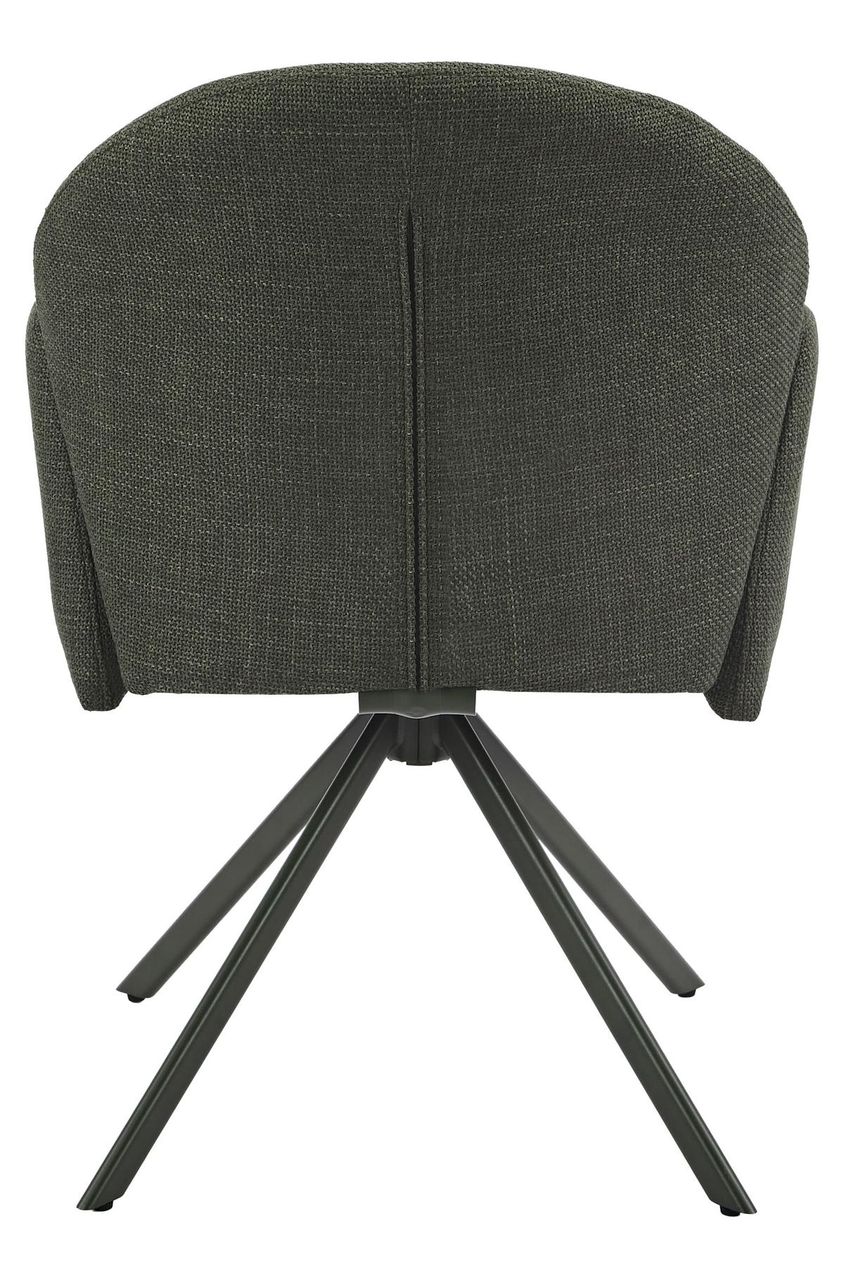 ARMLEHNSTUHL-SET HOLLY S 2ER-SET - Grün, MODERN, Textil (56,5/84/61cm) - MID.YOU