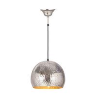 Hängeleuchte 2tbgk - Nickelfarben, Trend, Metall (27/21/27cm) - Kayoom