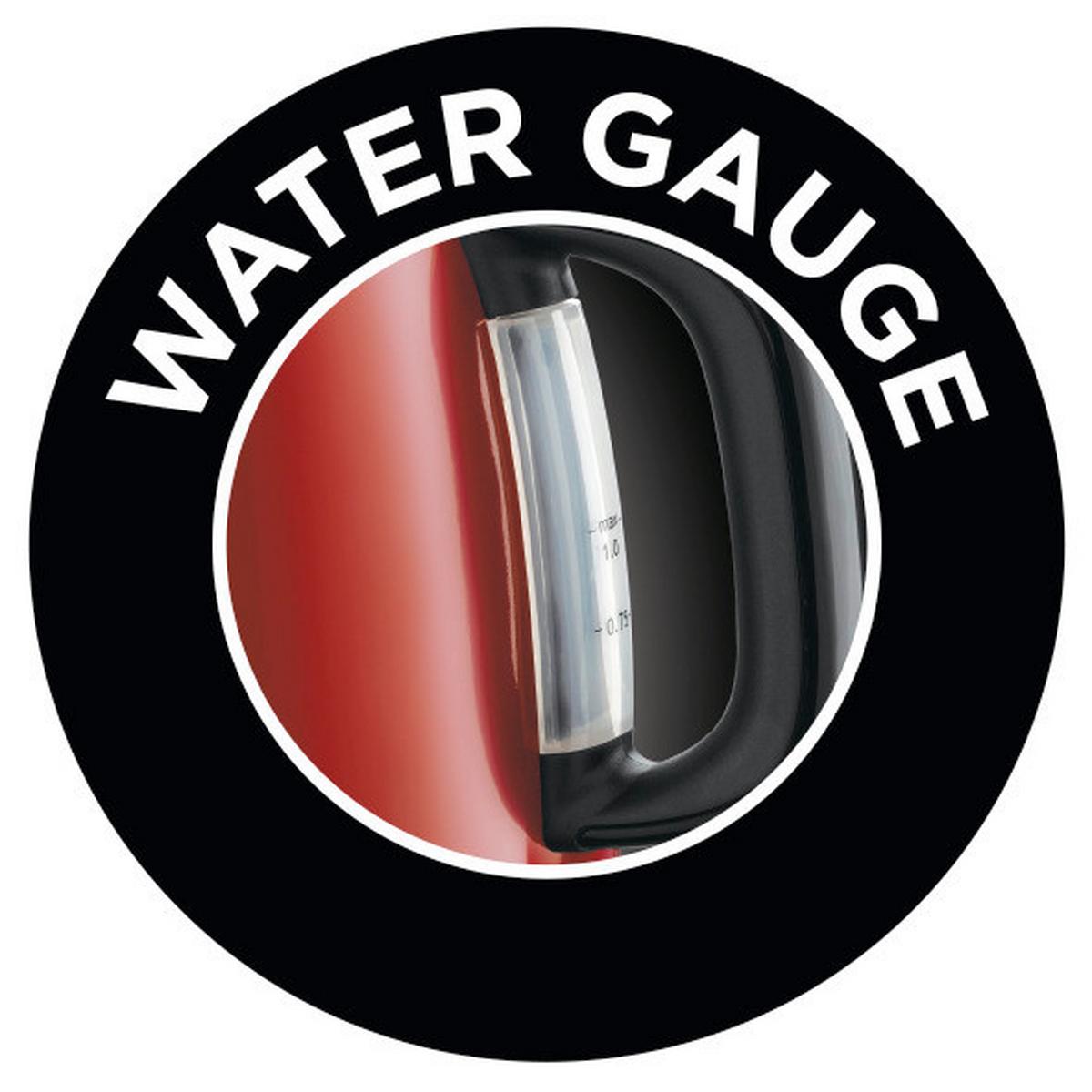 Vízforraló Russell Hobbs Colours+ Mini - piros, Modern, műanyag - Russell Hobbs