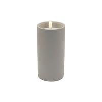 LED-Kerze Karen Greige max. 0,06 Watt - Greige, MODERN, Kunststoff/Paraffin (7,5/15cm) - Mömax