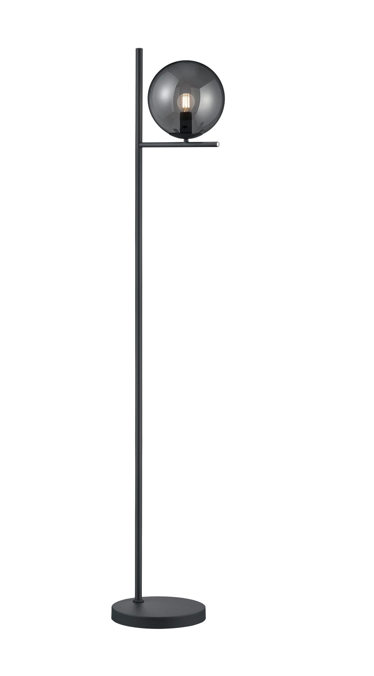 Stehleuchte Pure Anthrazit max. 28 Watt - Anthrazit, Basics, Glas/Metall (25/150cm) - Trio Leuchten