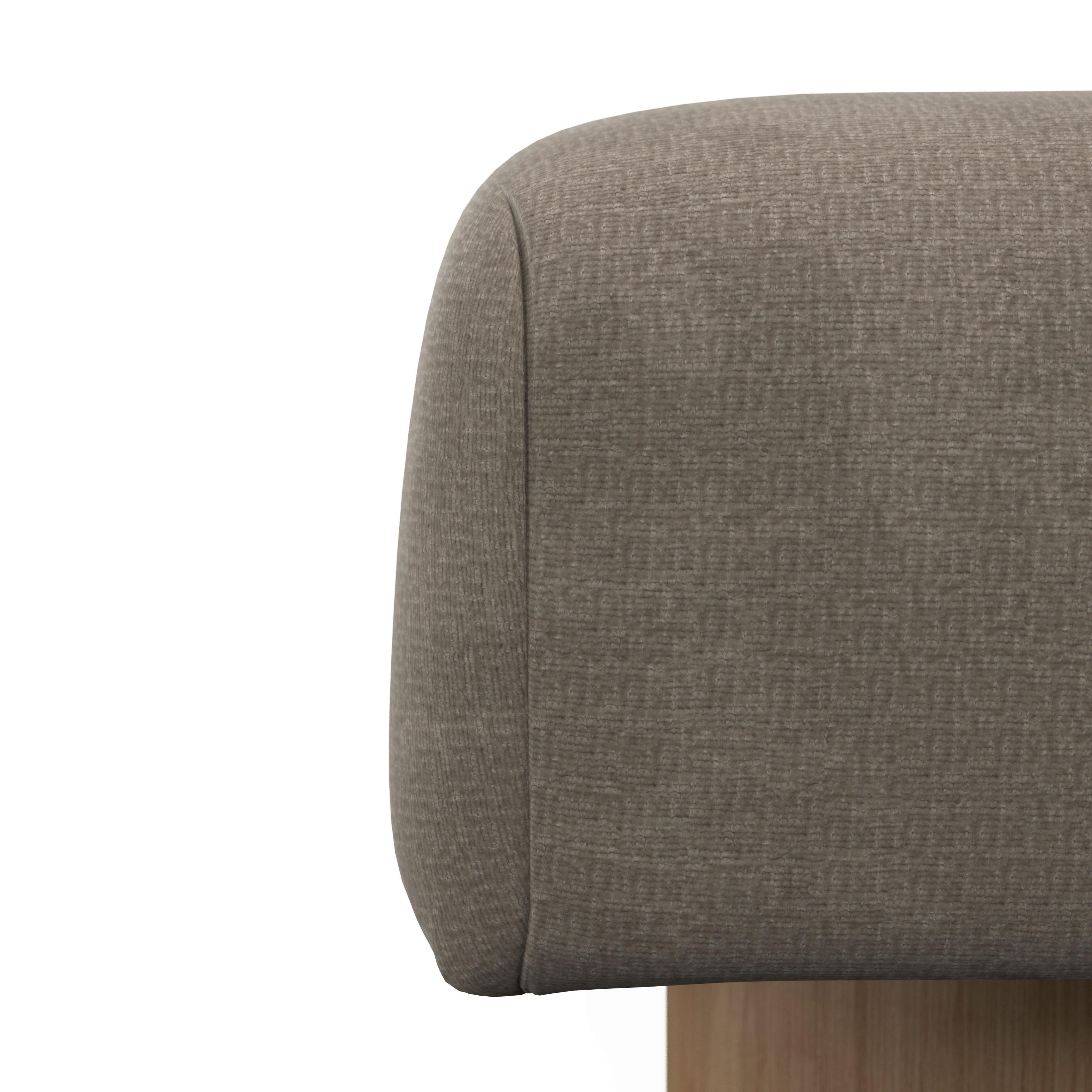 SITTBÄNK ALINA - ljusbrun/naturfärgad, Modern, trämaterial/trä (140/45/45cm) - Bessagi Home