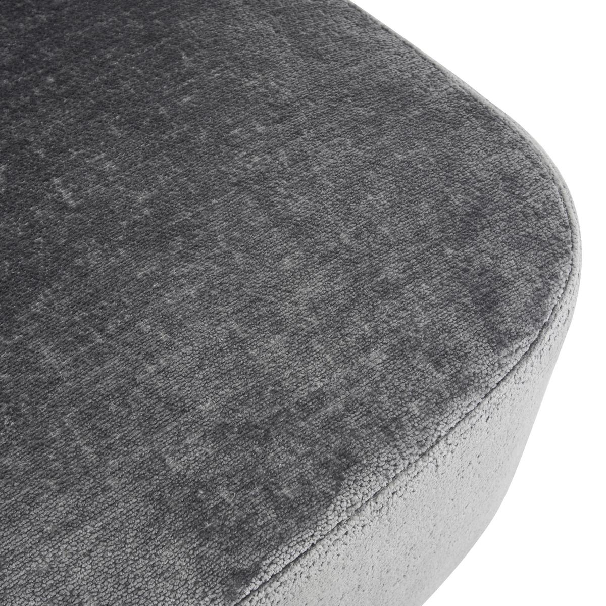 FOTEL NIELS - czarny/szary, Modern, metal/tkanina (65/73/75cm) - MID.YOU