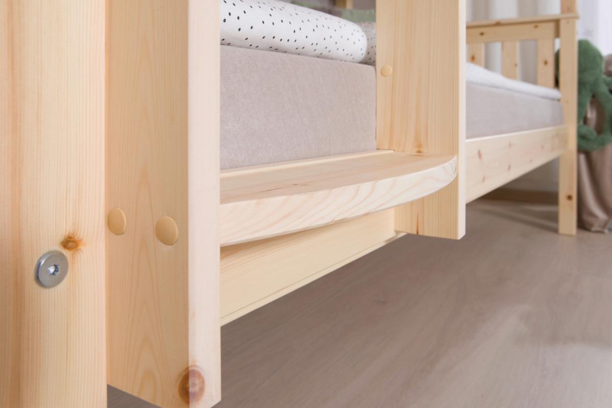 Etagenbett Sammy Naturfarben ca. 90x200cm - Naturfarben, MODERN, Holz (90/200cm) - MID.YOU